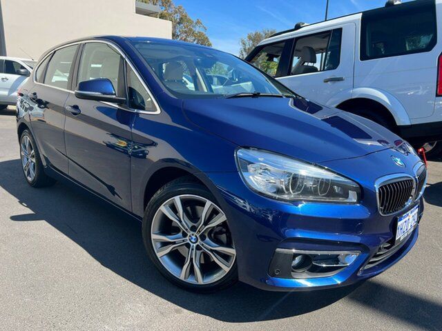 Used BMW 2 Series F45 225i Active Tourer Luxury Line East Bunbury, 2015 BMW 2 Series F45 225i Active Tourer Luxury Line Blue 8 Speed Sports Automatic Hatchback
