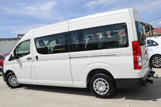 2023 Toyota HiAce GDH322R Commuter High Roof Super LWB White 6 Speed Sports Automatic Bus