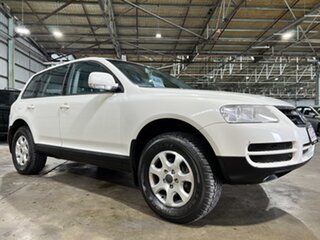 2004 Volkswagen Touareg 7L 4XMotion White 6 Speed Sports Automatic Wagon