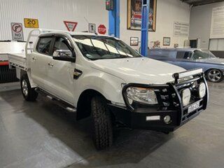 2014 Ford Ranger PX XLT 3.2 (4x4) White 6 Speed Automatic Double Cab Pick Up
