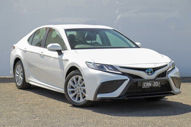 Pre-Owned Toyota Camry Axvh70R Ascent Sport Keysborough, 2023 Toyota Camry Axvh70R Ascent Sport White 6 Speed Constant Variable Sedan Hybrid
