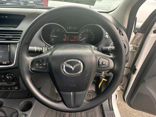2019 Mazda BT-50 UR0YG1 XT White 6 Speed Manual Cab Chassis