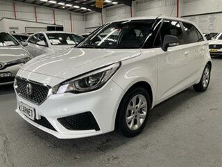 2020 MG MG3 Auto SZP1 MY21 Core (with Navigation) White 4 Speed Automatic Hatchback.