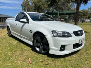 2012 Holden Commodore VE II MY12.5 SV6 Z-Series White 6 Speed Manual Utility.