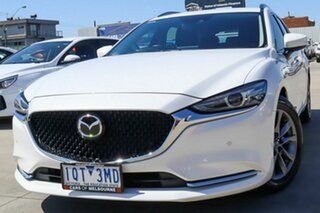2019 Mazda 6 GL1033 Touring SKYACTIV-Drive White 6 Speed Sports Automatic Wagon