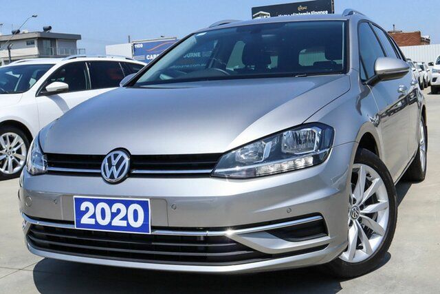 Used Volkswagen Golf 7.5 MY20 110TSI DSG Comfortline Coburg North, 2020 Volkswagen Golf 7.5 MY20 110TSI DSG Comfortline Silver 7 Speed Sports Automatic Dual Clutch