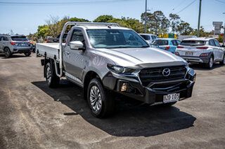 2023 Mazda BT-50 TFR40J XT 4x2 Silver 6 Speed Sports Automatic Cab Chassis