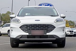 2021 Ford Escape ZH 2022MY Frozen White 8 Speed Sports Automatic SUV