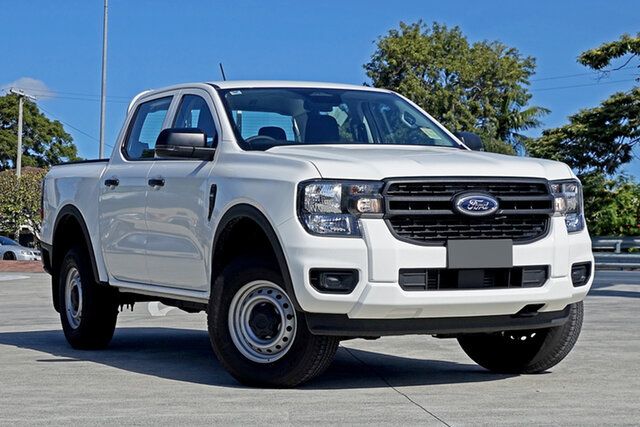 Used Ford Ranger PY 2022MY XL Capalaba, 2023 Ford Ranger PY 2022MY XL Arctic White 6 Speed Sports Automatic Double Cab Pick Up