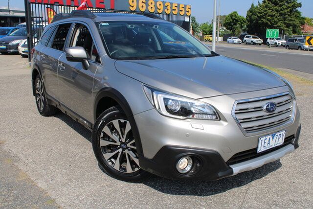 Used Subaru Outback B6A MY15 2.5i CVT AWD Premium West Footscray, 2015 Subaru Outback B6A MY15 2.5i CVT AWD Premium Gold 6 Speed Constant Variable Wagon