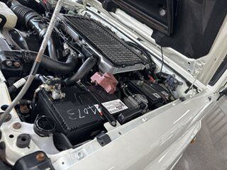 2018 Toyota Landcruiser VDJ78R GXL Troopcarrier White 5 Speed Manual Wagon