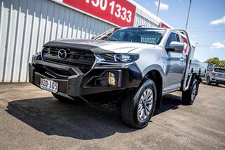 2023 Mazda BT-50 TFR40J XT 4x2 Silver 6 Speed Sports Automatic Cab Chassis.