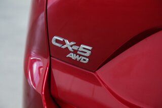 2017 Mazda CX-5 KF4WLA Akera SKYACTIV-Drive i-ACTIV AWD Red 6 Speed Sports Automatic Wagon