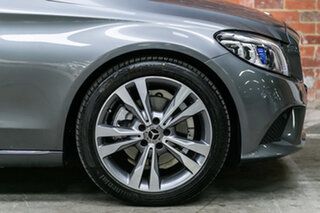 2018 Mercedes-Benz C-Class W205 809MY C200 9G-Tronic Selenite Grey 9 Speed Sports Automatic Sedan