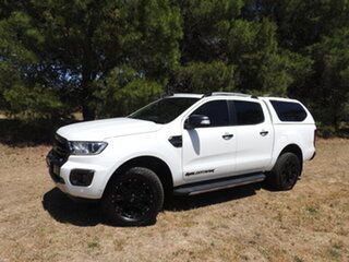 2020 Ford Ranger PX MkIII 2020.75MY Wildtrak Arctic White 10 Speed Sports Automatic
