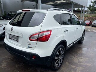 2012 Nissan Dualis J10 Series II MY2010 Ti X-tronic AWD White 6 Speed Constant Variable Hatchback