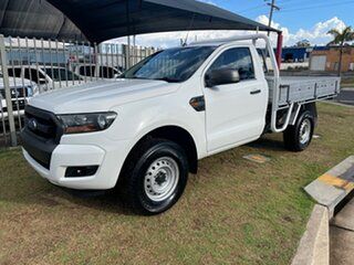 2016 Ford Ranger PX MkII XL 2.2 Hi-Rider (4x2) White 6 Speed Automatic Cab Chassis.