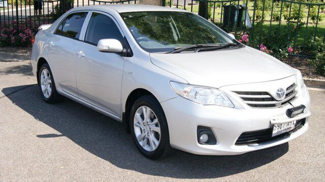 Used Toyota Corolla ZRE152R MY11 Ascent Sport Blair Athol, 2013 Toyota Corolla ZRE152R MY11 Ascent Sport Silver 4 Speed Automatic Sedan