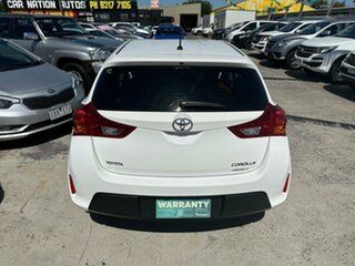 2013 Toyota Corolla ZRE182R Ascent Sport S-CVT White 7 Speed Constant Variable Hatchback