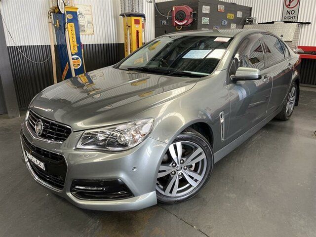 Used Holden Commodore VF SV6 McGraths Hill, 2014 Holden Commodore VF SV6 Grey 6 Speed Automatic Sedan