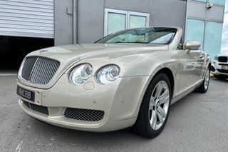 2007 Bentley Continental 3W GTC White Sand 6 Speed Sports Automatic Convertible.