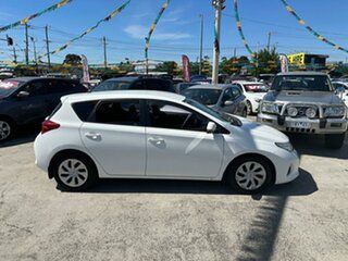 2013 Toyota Corolla ZRE182R Ascent Sport S-CVT White 7 Speed Constant Variable Hatchback