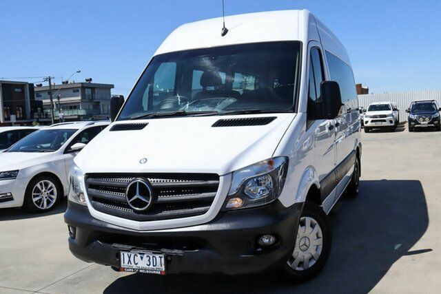 Used Mercedes-Benz Sprinter NCV3 MY14 316CDI Low Roof MWB 7G-Tronic Transfer Coburg North, 2014 Mercedes-Benz Sprinter NCV3 MY14 316CDI Low Roof MWB 7G-Tronic Transfer White 7 Speed