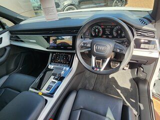 2022 Audi Q7 4M MY22 55 TFSI Tiptronic Quattro S Line White 8 Speed Sports Automatic Wagon.