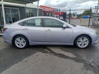 2008 Mazda 6 GH Classic Silver 5 Speed Auto Activematic Hatchback.