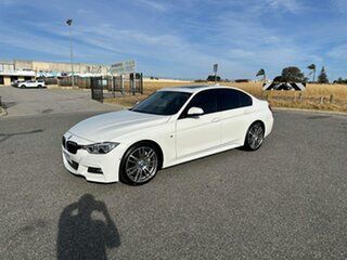 2015 BMW 340i F30 LCI Luxury Line White 8 Speed Automatic Sedan.