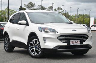 2023 Ford Escape ZH 2023.25MY White Platinum 8 Speed Sports Automatic SUV.