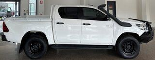 2019 Toyota Hilux GUN126R SR Double Cab White 6 Speed Manual Utility.