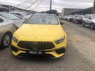 2020 Mercedes-AMG A45 W177 MY20.5 S 4Matic+ Yellow 8 Speed Auto Dual Clutch Hatchback