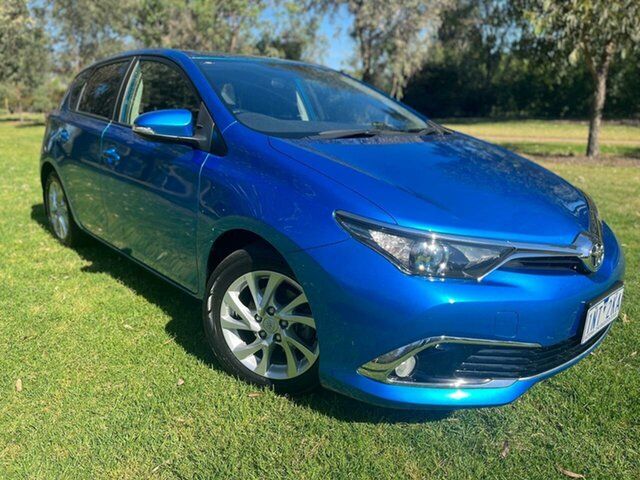 Used Toyota Corolla ZRE182R Ascent Sport S-CVT Wodonga, 2017 Toyota Corolla ZRE182R Ascent Sport S-CVT Blue 7 Speed Constant Variable Hatchback