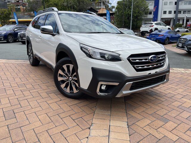 New Subaru Outback B7A MY23 AWD Touring CVT Newstead, 2023 Subaru Outback B7A MY23 AWD Touring CVT White Crystal 8 Speed Constant Variable Wagon