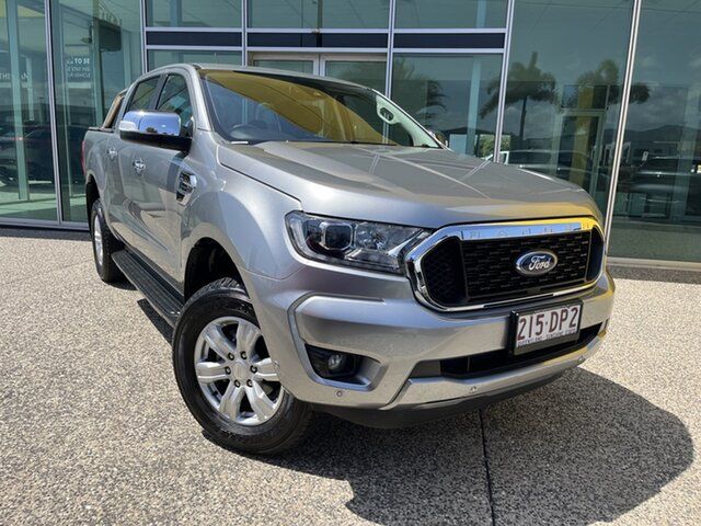 Used Ford Ranger PX MkIII 2021.25MY XLT Townsville, 2021 Ford Ranger PX MkIII 2021.25MY XLT Silver 10 Speed Sports Automatic Double Cab Pick Up