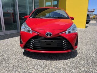 2019 Toyota Yaris NCP130R Ascent Red 4 Speed Automatic Hatchback