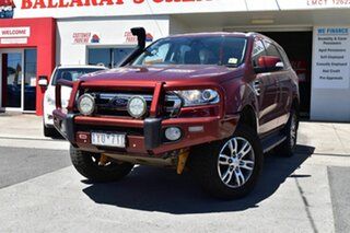 2016 Ford Everest UA MY17 Trend Maroon 6 Speed Automatic SUV.