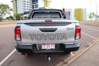 2019 Toyota Hilux GUN126R Rugged X Double Cab Silver Sky 6 Speed Automatic Dual Cab