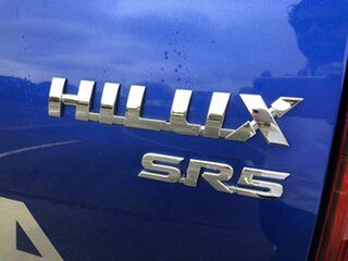 2017 Toyota Hilux GUN126R SR5 Double Cab Blue 6 Speed Sports Automatic Utility
