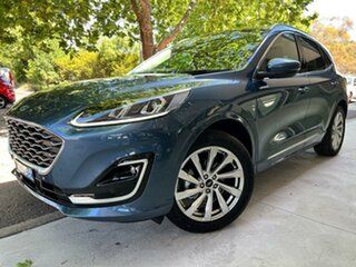 2022 Ford Escape ZH 2023.25MY Vignale AWD Blue 8 Speed Sports Automatic SUV