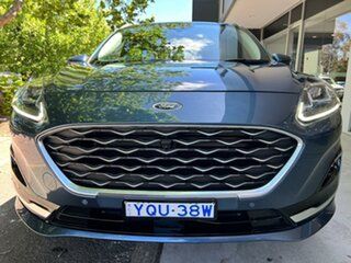 2022 Ford Escape ZH 2023.25MY Vignale AWD Blue 8 Speed Sports Automatic SUV.