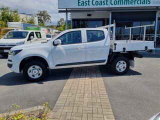 2018 Holden Colorado RG MY18 LS Crew Cab 4x2 White 6 speed Automatic Cab Chassis