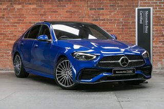 2023 Mercedes-Benz C-Class W206 803+053MY C300 9G-Tronic Spectral Blue Metallic 9 Speed