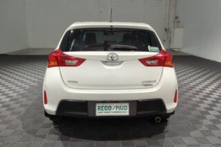 2013 Toyota Corolla ZRE182R Ascent Sport White 6 speed Manual Hatchback