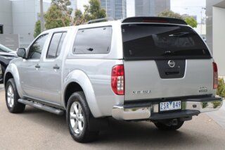 2012 Nissan Navara D40 S6 MY12 ST-X King Cab Silver 5 Speed Automatic Cab Chassis.