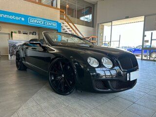 2011 Bentley Continental 3W MY11 GTC Black 6 Speed Sports Automatic Convertible