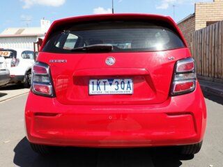 2017 Holden Barina TM MY17 LS Red 6 Speed Automatic Hatchback
