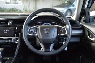 2016 Honda Civic 10th Gen MY16 VTi White 1 Speed Constant Variable Sedan