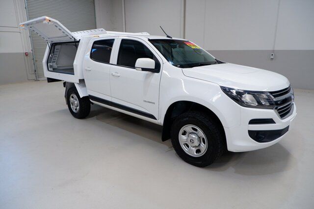 Used Holden Colorado RG MY19 LS Crew Cab 4x2 Kenwick, 2019 Holden Colorado RG MY19 LS Crew Cab 4x2 White 6 Speed Sports Automatic Cab Chassis
